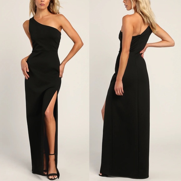 Lulus Dresses & Skirts - NWT Lulus Good Times Only One-Shoulder Maxi Dress